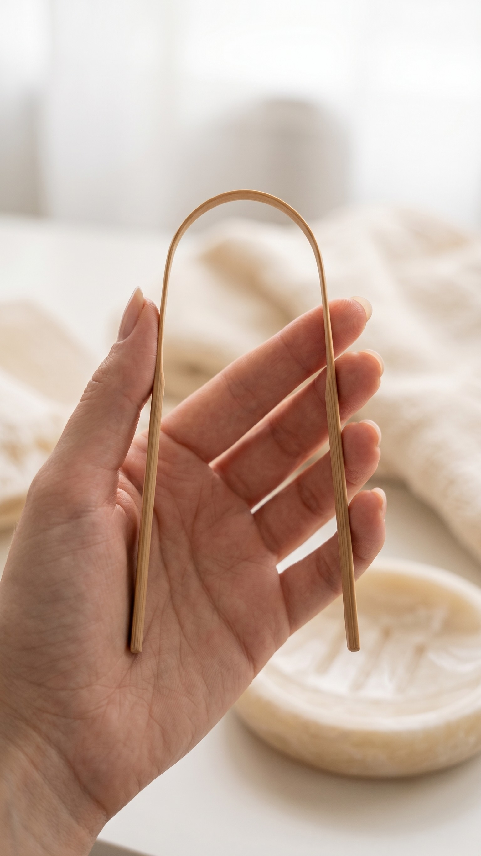 Belle Rive Bamboo Tongue Cleaner