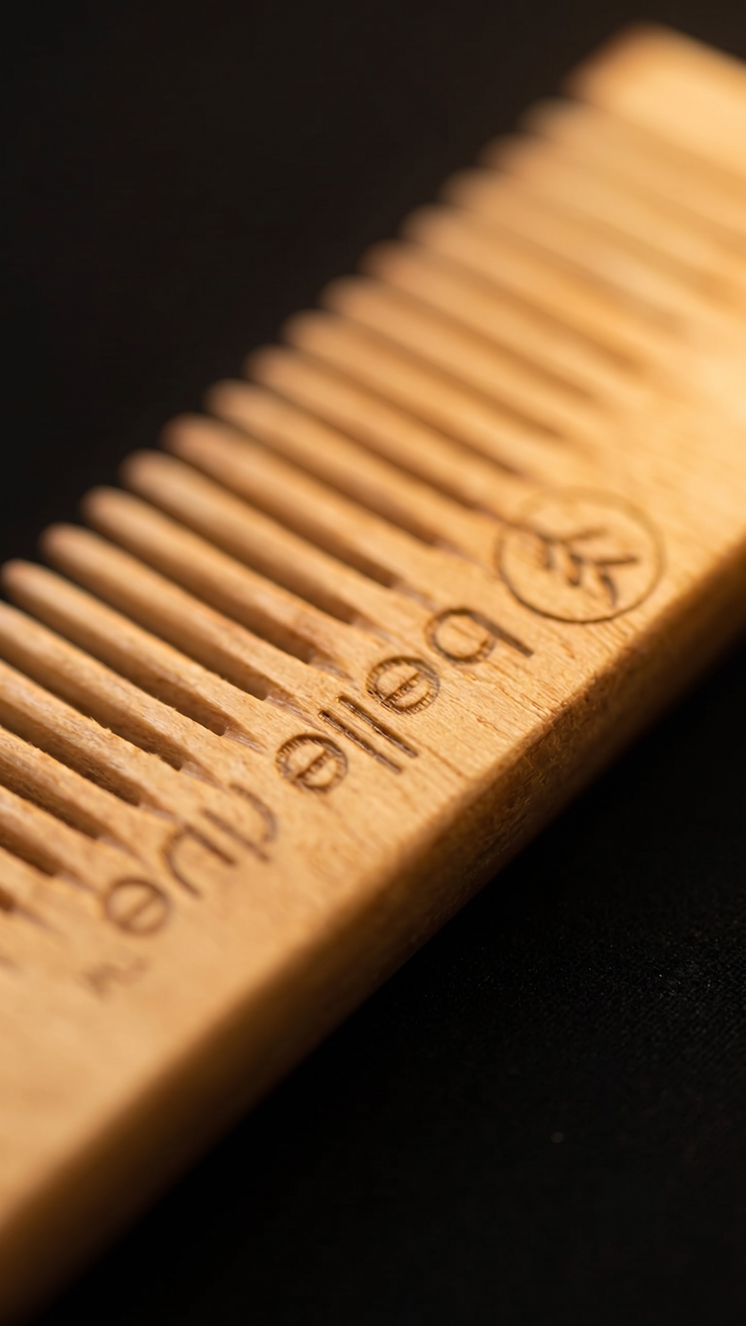Belle Rive Premium Bamboo Hair Comb