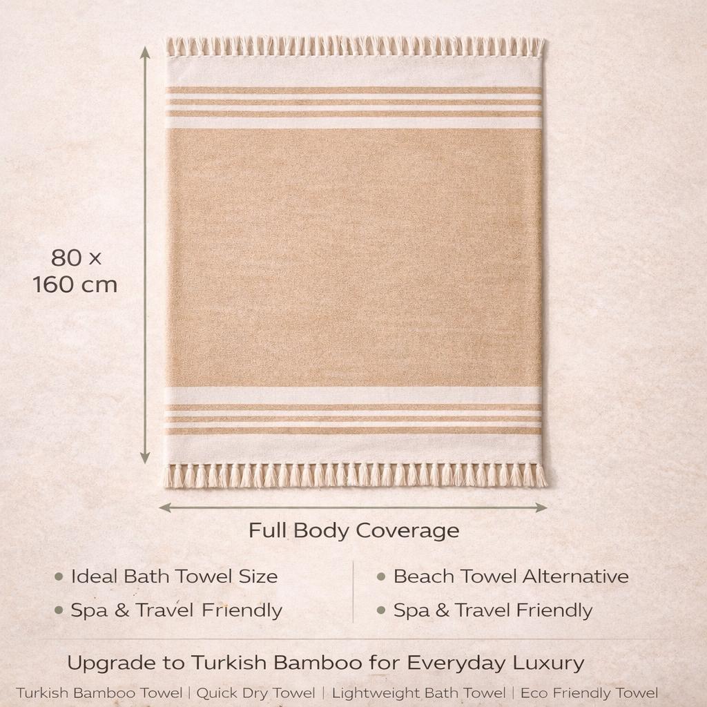 FUSION SERIES | SAHARA SAND BAMBOO TOWEL