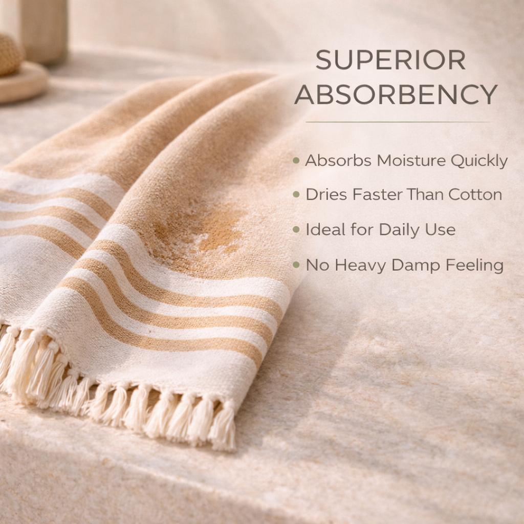 FUSION SERIES | SAHARA SAND BAMBOO TOWEL