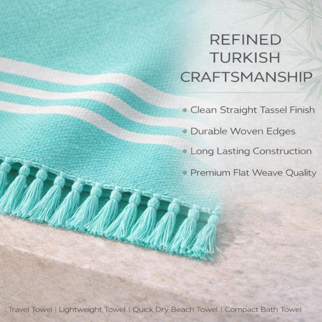 FUSION SERIES | CYAN OASIS BAMBOO TOWEL