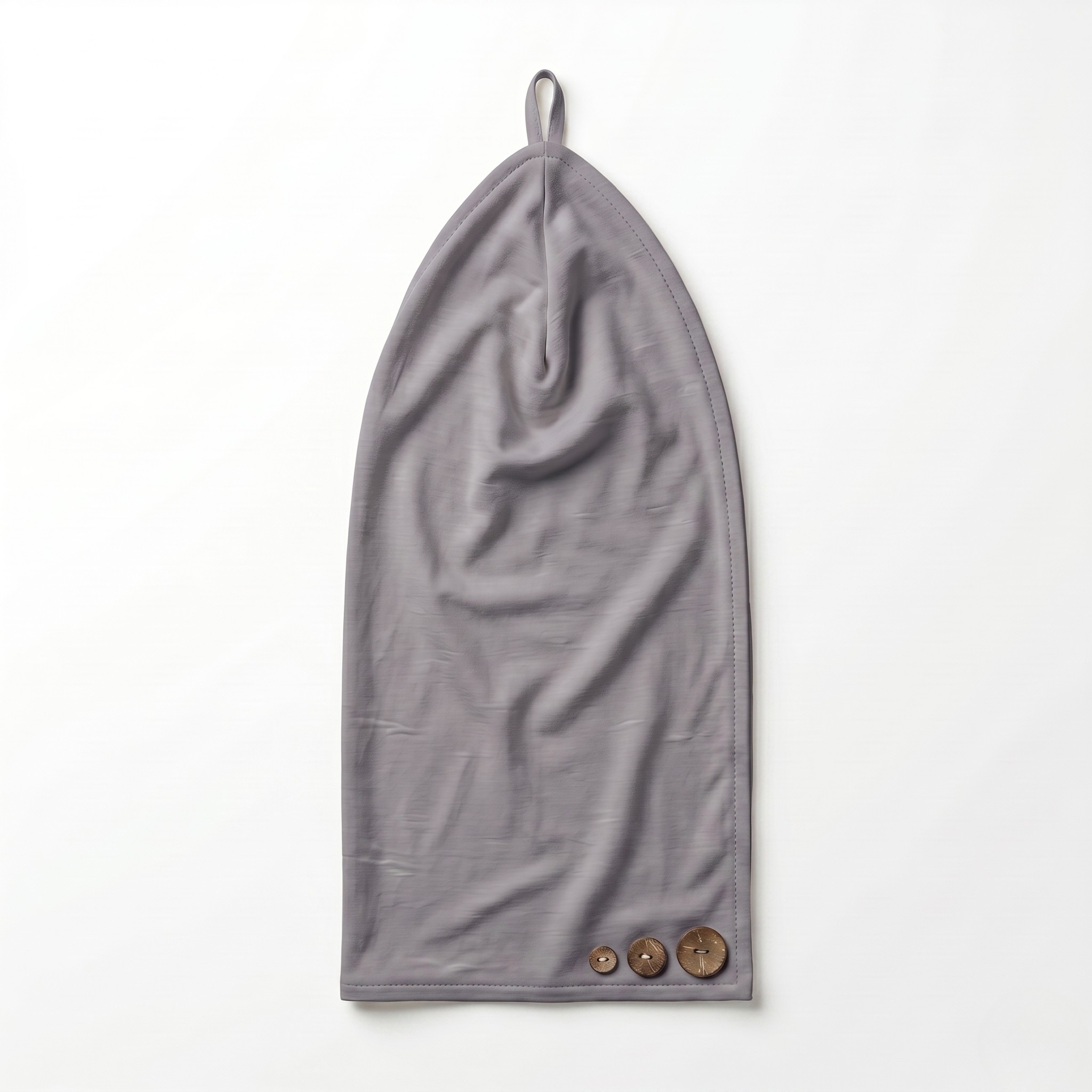 Belle Rive | Stone Grey Bamboo Hair Wrap