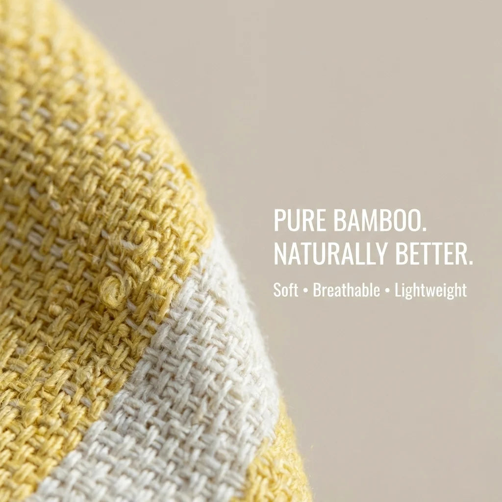 Dew Series | Yellow Bliss Bamboo Towel