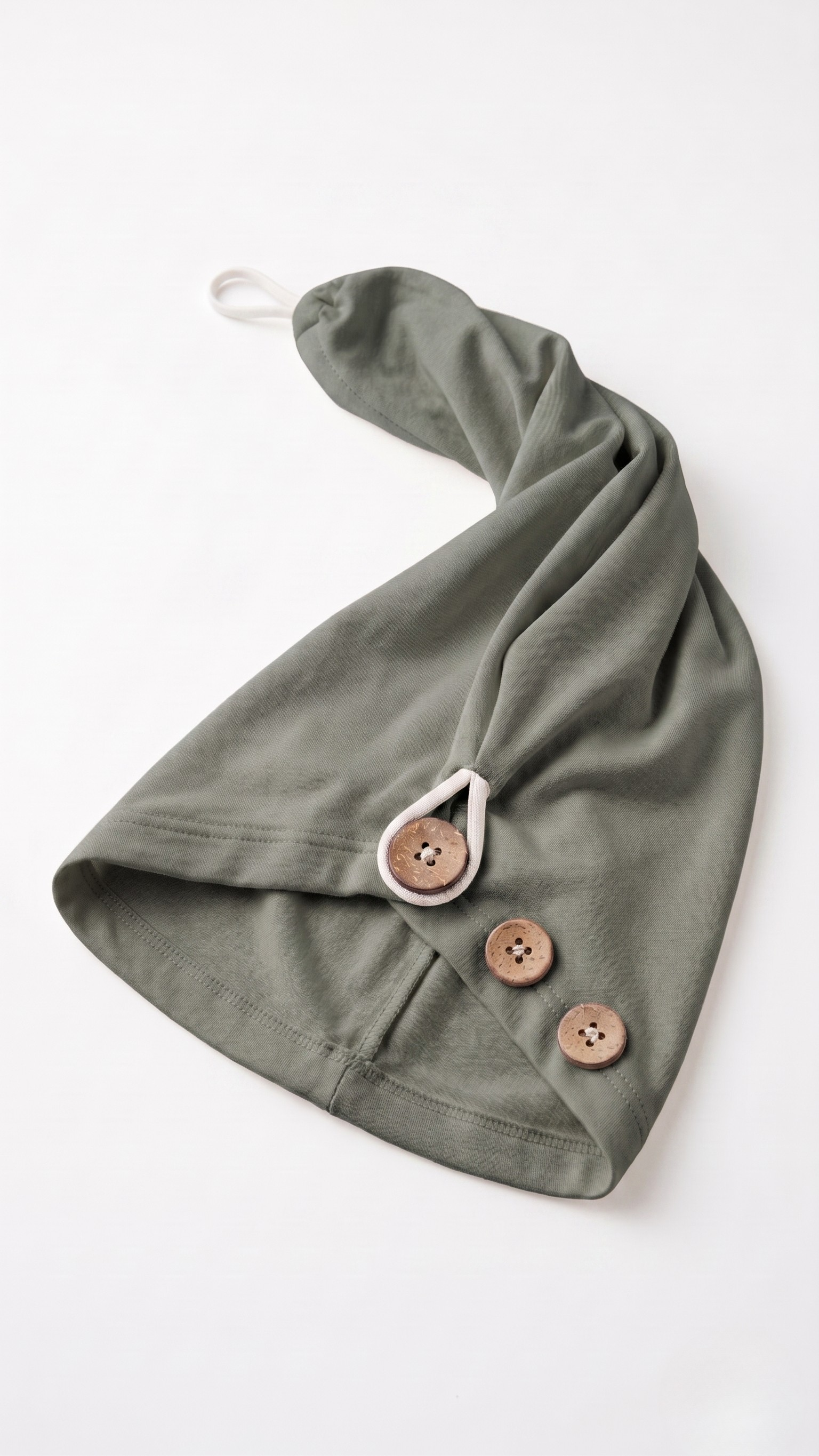 Belle Rive | Sage Green Bamboo Hair Wrap