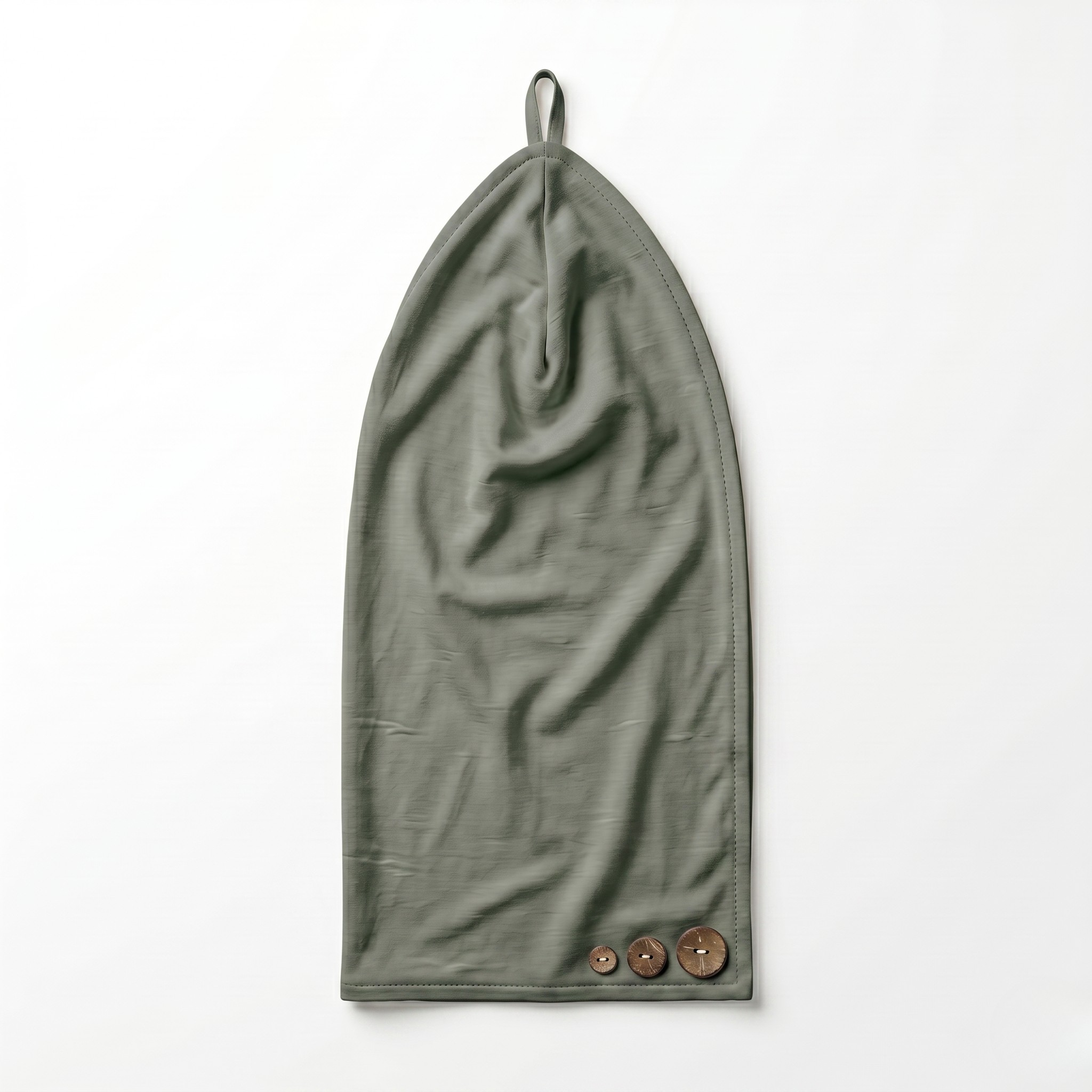 Belle Rive | Sage Green Bamboo Hair Wrap