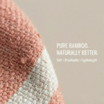 Dew Series | Peach Sands Bamboo Towel - Image 6