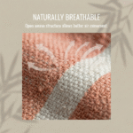 Dew Series | Peach Sands Bamboo Towel - Image 5