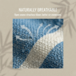 Dew Series | Azure Blue Bamboo Towel - Image 5