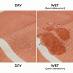 Dew Series | Peach Sands Bamboo Towel - Image 4