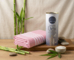 Luxury Premium Bamboo Bath Towel - Peach Sands - Image 2