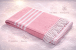 Luxury Premium Bamboo Bath Towel - Peach Sands - Image 3